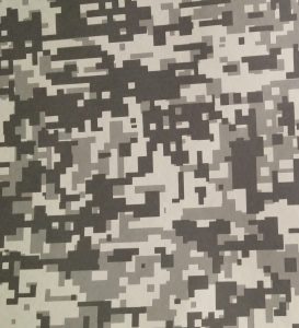 Digital Camo Black Printed Laminate