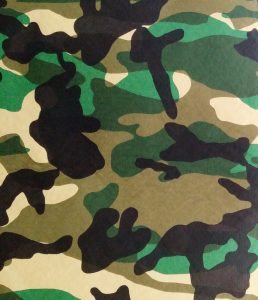 Urban Camo Green Laminated Print